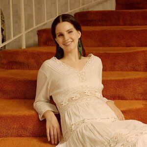 FRNCH NWT Parisian White Embroidered Tiered Dress - Lana Del Rey Style